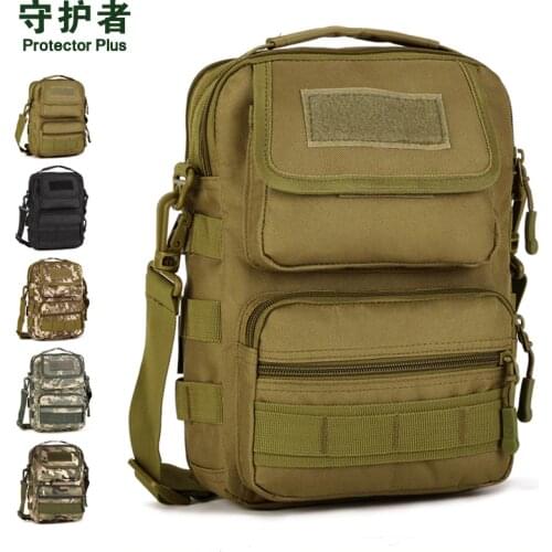 Tactical man handbag / messenger bags / shoulder bag travel bag vertical shaped sports bag A3180