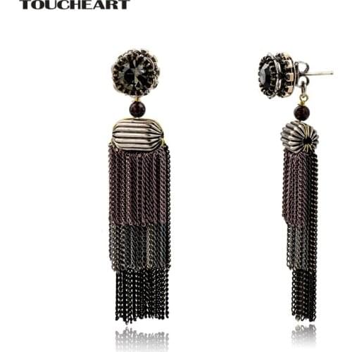 Серьги с камнями TOUCHEART China At AliExpress