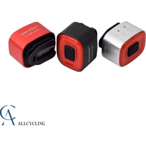 ENFITNIX Cubelite2 Bicycle Flashlight Bike Rear Smart Taillight Brake Sensing Waterproof LED Day Light Saddle Seatpost Light