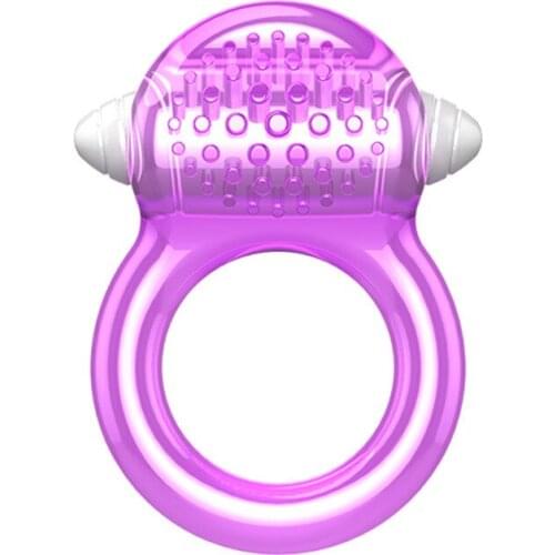 Vibration Ring Man Delay Ejaculation G Spot Enlargement Sex Toys Premature Lock Stretchy Intense Clit Lasting Time Penis Ring