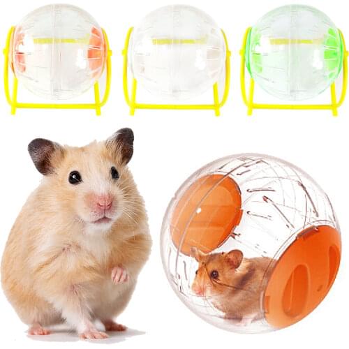 1pcs 12cm Plastic Outdoor Sport Grounder Rat Small Pet Rodent Mice Jogging Ball Toy Hamster Gerbil Rat Exercise Ball Play Toy