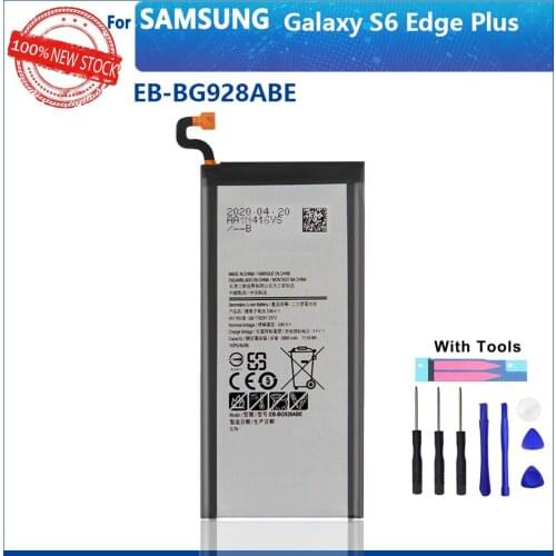 100% Original EB-BG928ABE 3000mAh For Samsung Galaxy S6 Edge Plus G928 G928F G928G G928T G928A G928I G928S Battery With tools