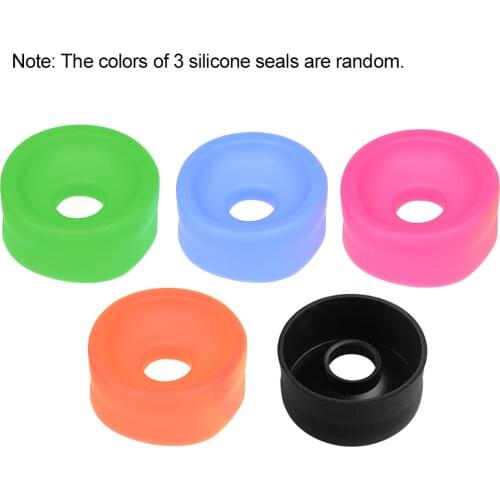 2019 New 3pcs Penis Pump Sleeve Cover Silicone Rubber Seal Replacement Penis Enlarger Device Pump Vacuum Cup Random Color