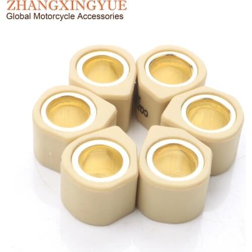 6pc Performance Variator Roller Weights 20gram 23x18mm for Adly Hurricane 320