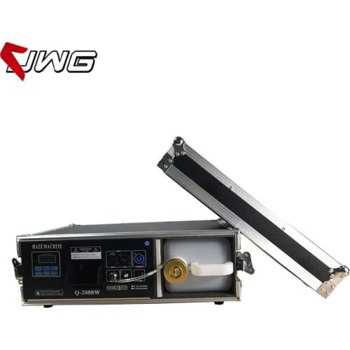 Free Shipping 2pcs/lot With Flightcase 900W Mist Haze Smoke MAchine With Fog Liquid Water Based For Stage Lighting Effect