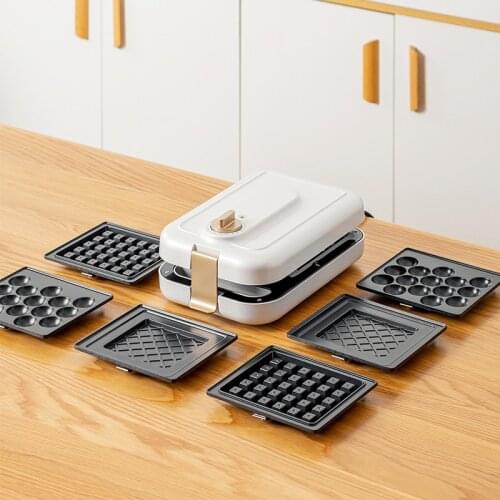 Sandwich Machine Multi-Function Breakfast Maker Household Timing Waffle Light Food Machine Bread Toaster