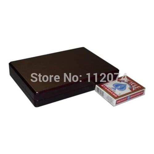 Wooden Luxury Restore Tear Card Gimmick Magic Tricks Illusion Stage Magic Gimmick Varied Props Comedy For Professional Magician