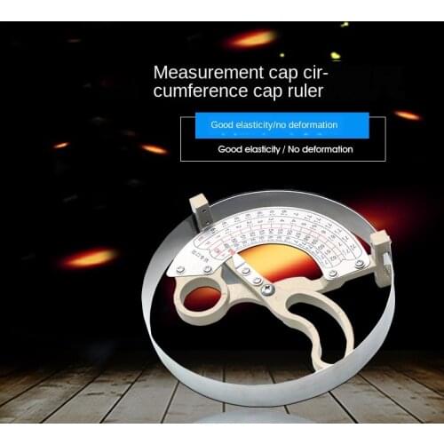 Measuring cap circumference professional tool measuring cap ruler inner diameter ruler head circumference ruler