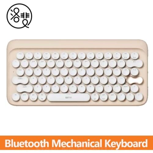 Lofree Simple Office Mechanical Keyboard 79 Keys Tablet Laptop Bluetooth Wireless Adjustable Brightness LED Backlit Keyboard