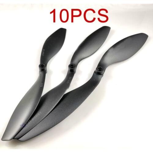 10PCS SF 0843 8060 0947 1047 F3P Slow Fly Propeller 3mm Hole Paddle L 203/229/254mm Prop Parts for RC Aircraft Drone