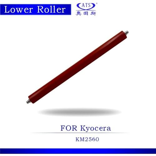 1PCS KM2560 Pressure Roller Photocopy Machine Lower Fuser Roller For KM 2560 Copier Spare Parts
