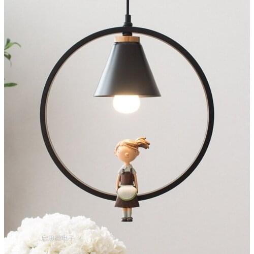 Pendant Light lamp Creative Restaurant lampshade Living Dinning Room Bar Coffee Shop Modern Hanging Lighting kids gift