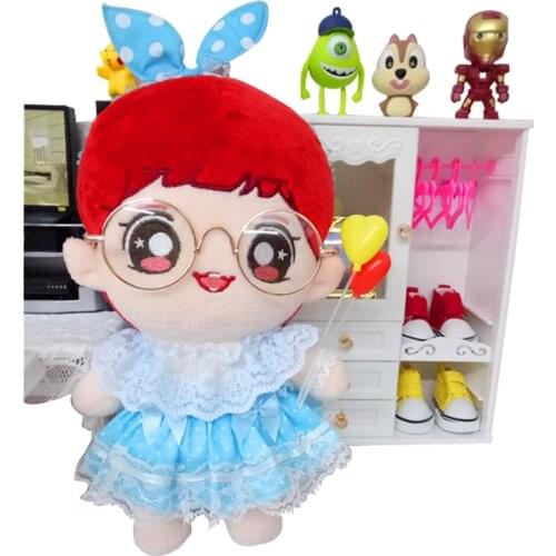 8-10cm glasses only,not include the doll)suitable for 20cm doll exo bent spectacle frames glasses spectacles eyeglass