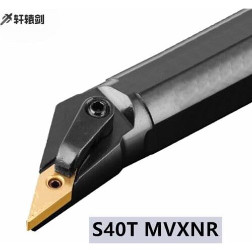 1PC S40T MVXNR16 MVXNL16 Lathe MVXNR MVXNL Drill Pipe VXMG16 Internal Carbide Insert Turning Tool Holder