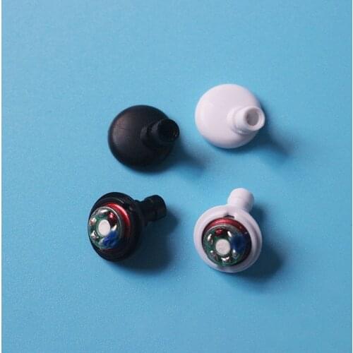 10mm Speaker Unit Earphones DIY Shell In Ear Front Plate Cover Shells Black/ White 10pcs