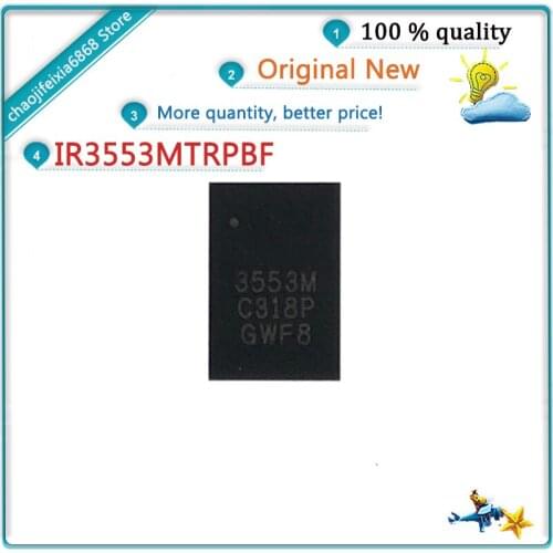 10pcs-50pcs/lot! IR3553MTRPBF 3553M IR3553M PQFN25 Bridge driver chip SMD IC NEW ORIGINAL