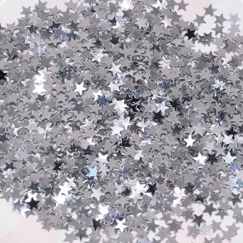 2000pcs Mini Star Bright Gold Stars Acrylic Confetti for Balloon filler New year Wedding Birthday Party Decorations