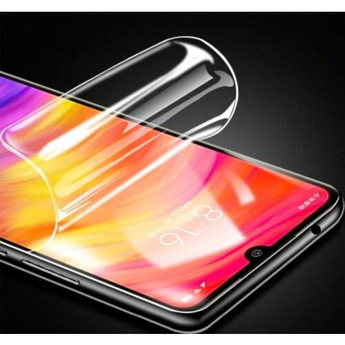 3D Screen Protector For Xiaomi Mi 10 9 8 lite SE Redmi Note 8 7 Pro Mix 2 2S Hydrogel Film Screen Guard Gel Full Cover Not Glass