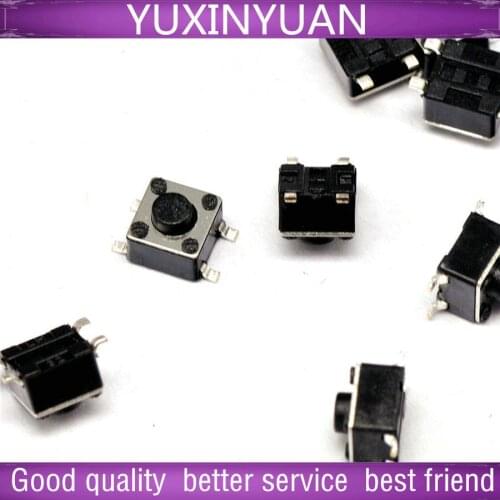 4.5 * 4.5 * 4.5 MM light touch switch patch 4 feet /button switch 10pcs/lot