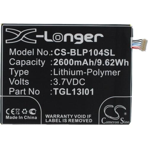 CS 2600mAh / 9.62Wh battery for MAXON MX X3, MX-X3, T-King MX X3, T-King MX-X3