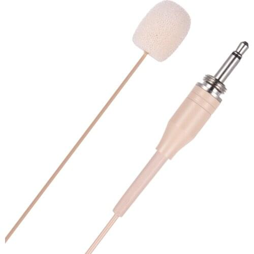 Andoer Lightweight Single Ear-Hook Condenser Microphone Mic 3.5mm Plug for Smartphone DSLR Camera Camcorder Computer PC Laptop