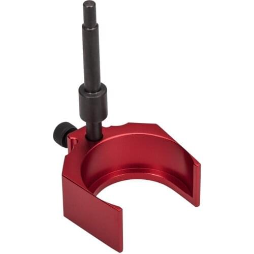 Chuang Qian Aluminum Alloy for Caterpillar 3406E 9U-7227 CAT C-15 C-16 Height Tool Diesel Engine Injector Timing Fixture (Red)
