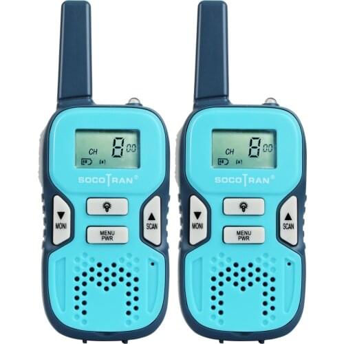Kids Walkie Talkie Xmas Gift Mini Children Radio PMR446 Socotran R8 VOX LED 2 Way Radio Handheld Transceiver Child Toys Gift