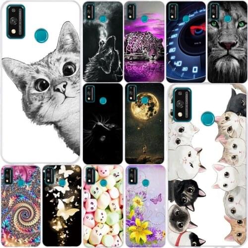 For Honor 9X Lite JSN-L21 JSN-L22 Case TPU Silicone Case For Huawei Honor 9X Lite Cover Cats Shell For Honor 9 X Lite Funda Capa