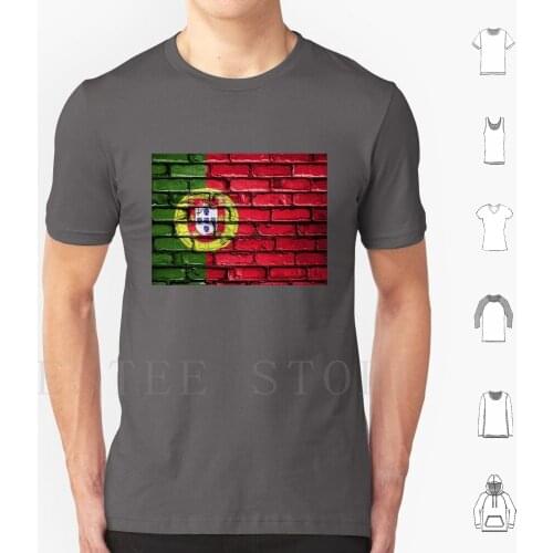 Portugal T Shirt Cotton Men Diy Print Portugal Portuguese Lissabon Ronaldo Sanches Figo Porto Boavista Bom Idea Sporting Futbol