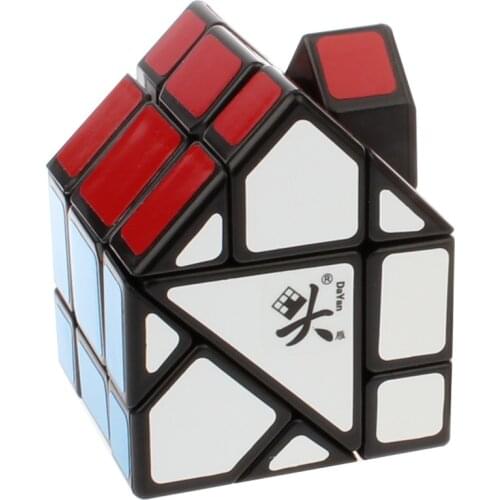 Dayan Bermuda House Puzzle Cube Black and White PVC&Matte Stickers Cubo Puzzle Classic Toys Gifts Free Shipping
