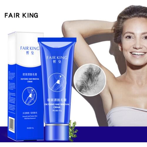 FAIR KING Men and Women Herbal Depilatory Cream Hair Removal Painless Cream for Removal Armpit Legs Hair Body Care Shaving 40g