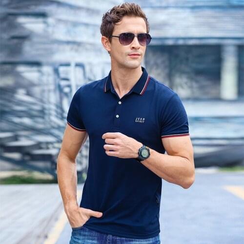 Summer Polo Shirt Men Korean Clothes Short-sleeved Camisa Polo Casual Loose Solid Breathable Polo Shirt Men Polos Para Hombre