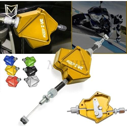 Motorcycle CNC Aluminum Stunt Clutch Lever Easy Pull Cable System For SUZUKI DRZ400SM DRZ 400 DRZ400 SM 2000-2017 2016 2015 2014