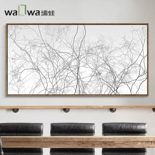 Wall of fog forest frog Nordic modern living room decoration painting a bedroom bedside restaurant paintings painting HL1