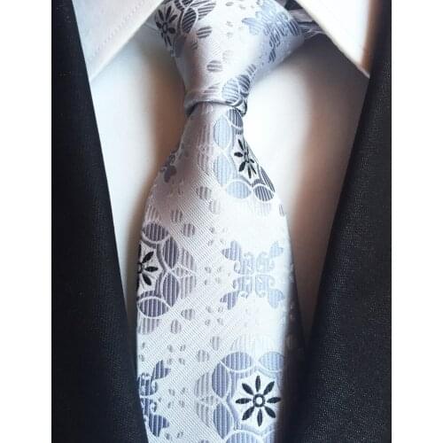New Design 8cm Formal Necktie Gentlemen Meeting Occasion Gravata 2400 Strands High Density