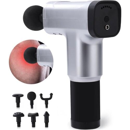 Fascia Gun Electric Beauty Body Shaping Massage Gun Fitness Muscle Relaxer Sports Fatigue Injury Recovery Vibration Massager NEW