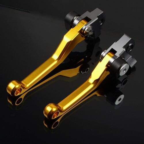 For suzuki RMZ250 2007 2008 2009 2000 2010 2011 2011 2012 2013 2014 2015 2016 Brake Clutch Levers Aluminum Dirt bike Pivot Lever