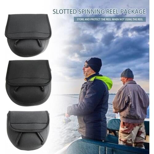 1pcs Fishing Reel Bag Spinning Reel Protective Case Baitcasting Cover Pouch Holder Portable Fishing Pouch Tackle Accessories
