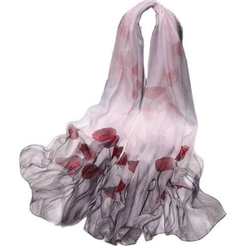 Женские шелковые шарфы SZOLWY China At AliExpress