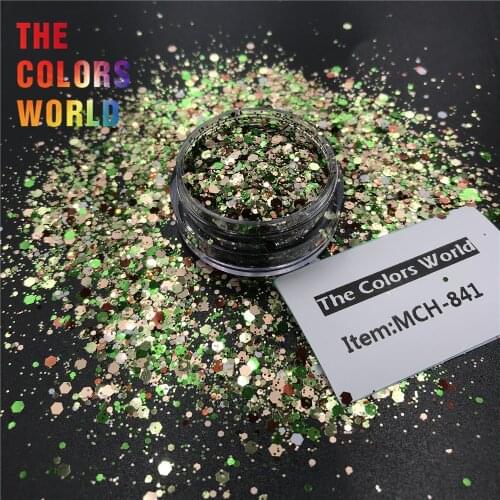 TCT-376 Camouflage Colors Nail Glitter Nail Art Decoration Face Painting Tumblers Craft DIY Handmade Accessoires Festival Party