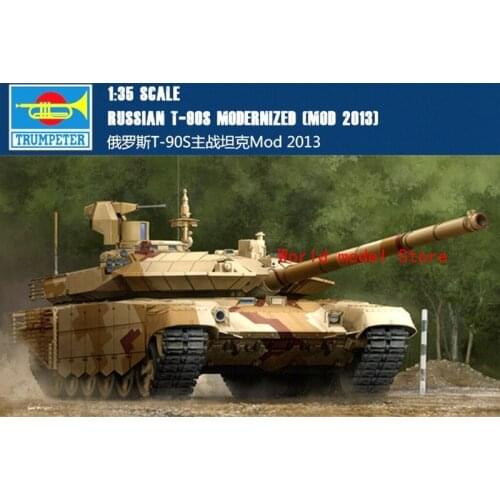 Trumpeter 1/35 09524 RUSSIAN T-90S MODERNIZED mod 20B model kit