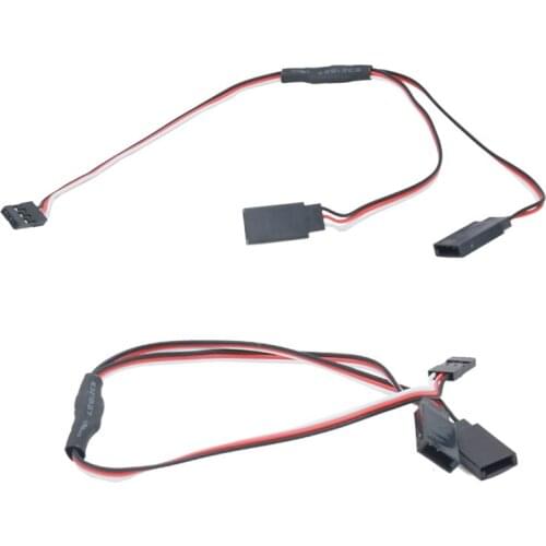 5pcs 150mm 300mm 500mm RC Y type Servo Extension Cord Prolong Cables Extended Line for JR Futaba 20%off
