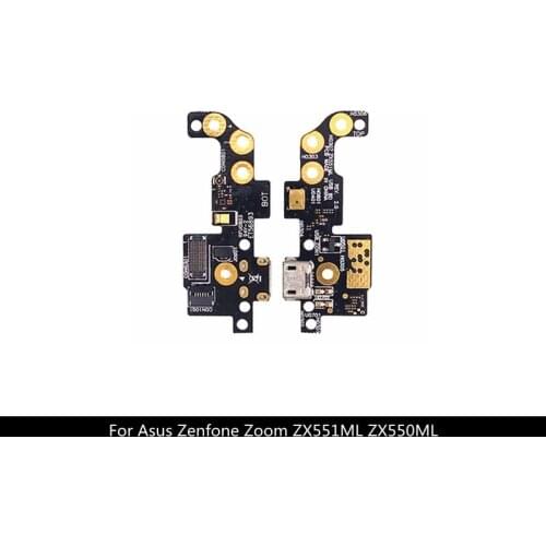 USB Charging Dock Port Connector Board Flex Cable Repair Parts For Asus Zenfone Zoom ZX551ML ZX550ML