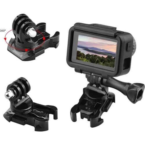 360° Rotating Quick Release Buckle Holder Rotary Joint for Osmo Action for GoPro Camera Accessories