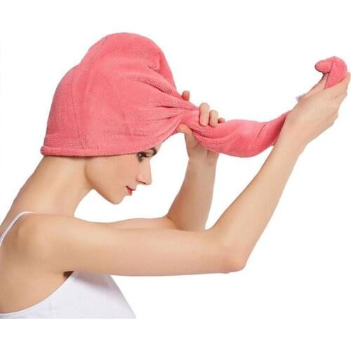 Womens Hair Drying Hat Quick-dry Hair Towel Cap Hat Bath Hat Microfibre After Shower Dry Hair Hat Cap Bathing Accessories Tool