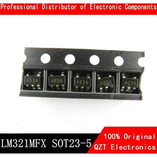 20pcs/lot LM321 LM321MFX A63A SOT-23 Low Power Single Op Amp