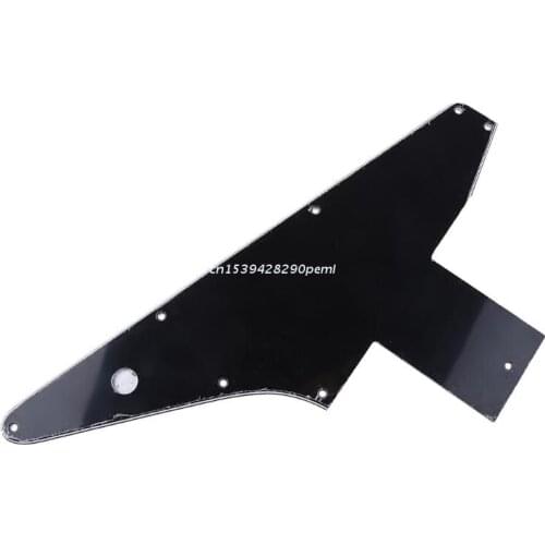 3 Ply Guitar Pickguard Pick Guard For Explorer Gibson '76 Reissue Black Parts Dropship