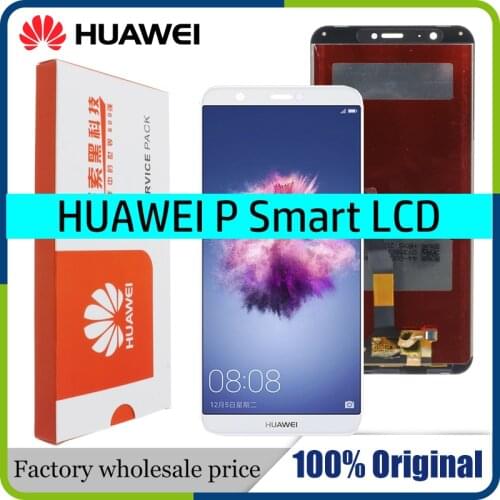 10 pcs/lot For Huawei P Smart LCD Display Touch Screen Digitizer Assembly For Huawei P Smart LCD With Frame FIG LX1 L21 L22 LCD