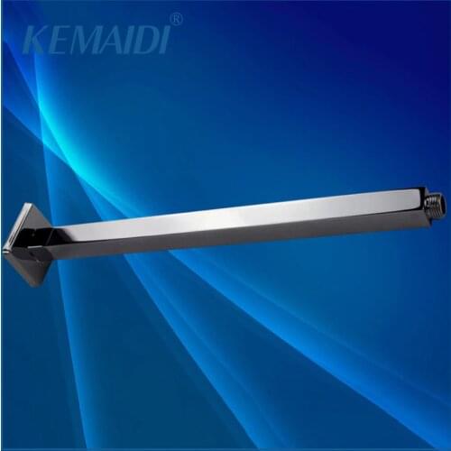 KEMAIDICeiling Mounted 5603/14 Chuveiro Square Brass 400mm For Shower Head Chrome Plated Shower Bar Shower Arms