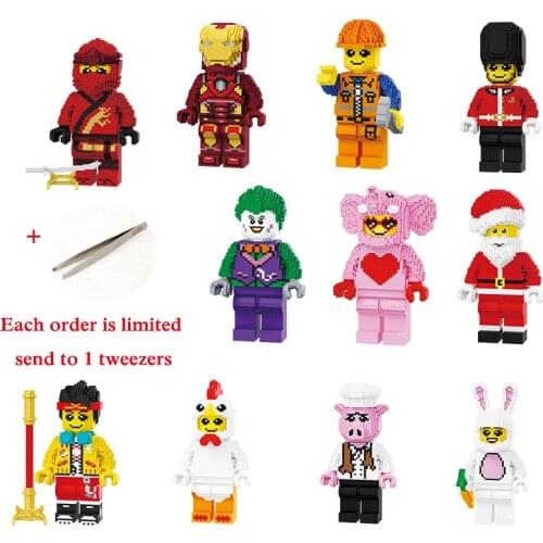 Balody Micro Building Blocks Set 3D Model Christmas Gifts For Kids Toys DIY Assembly Mini Legao Educational Toy For Children